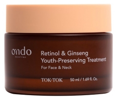 Ondo Beauty 36.5 Retino & Ginseng Trattamento Preservante la Giovinezza 50 ml