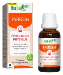 HerbalGem Energem Epuizare Fizică Bio 30 ml