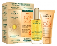 Nuxe Super Ser [10] 30 ml + Sun Cremă de Protecție Solară Topită Față SPF50 50 ml Oferită