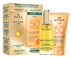 Nuxe Super Serum [10] 30 ml + Sun Crème Solaire Fondante Visage SPF50 50 ml Offerte