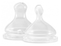 &Eacute;lh&eacute;e 2 Bicos Fisiol&oacute;gicos de Silicone