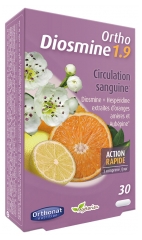 Orthonat Ortho Diosmina 1.9 Circula&ccedil;&atilde;o Sangu&iacute;nea 30 Comprimidos