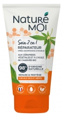 Naturé Moi Soin 2 en 1 Réparateur Après-Shampoing et Masque à l'Huile de Chanvre 150 ml