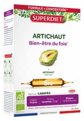 Superdiet Artichoke Organic 20 Fiolek