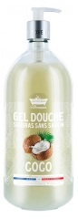 Gel de Duș cu Nucă de Cocos Les Petits Bains de Provence 1 L