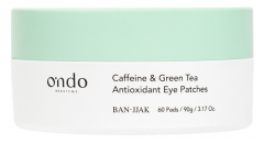 Ondo Beauty 36.5 Cafeine & Green Tea Antioxidant Eye Patches 90 g