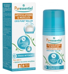 Puressentiel Led & Muskler Cryo Pure Roller med 14 &AElig;teriske Olier 75 ml