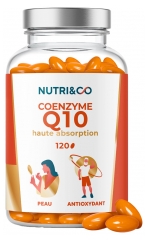 Nutri&amp;Co Koenzym Q10 o Wysokiej Absorpcji 120 Kapsułek