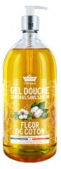 Les Petits Bains de Provence Fleur de Coton Shower Gel 1 L