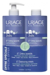 Uriage Baby 1ère Crème Lavante Set of 2 x 500 ml