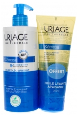 Uriage X&eacute;mose Balsam Oleo-Calmant Anti-M&acirc;ncărime 500 ml + Ulei de Curățare Calmanta 200 ml Oferit