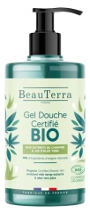 BeauTerra Gel Douche Chanvre &amp; Aloe Vera Bio 750 ml