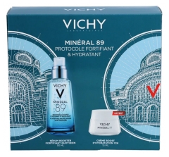 Vichy Mineral 89 Booster Quotidien Fortifiant et Repulpant 50 ml + Crème Boost D'Hydratation 72H 15 ml Set Regalo