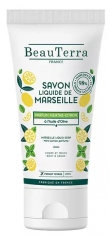 BeauTerra Savon Liquide de Marseille Menthe Citron 100 ml