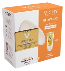 Vichy Neovadiol Menopauzės Dieninis K ঘনত্বą Suteikiantis, Stangrinamasis, Normaliai ir Mi&scaron;riai Odai Kremas 50 ml + Dovanų Lipidų Papildymo Serumą 5 ml