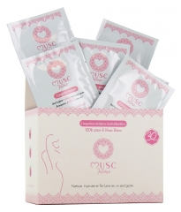 Musc Intime Intimpflegetücher Moschus Weiß Packung mit 30 Tüchern