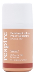 Respire Déodorant Peaux Sensibles Roll-On 50 ml