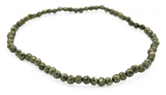 Natura Square Faceted Pyrite Bracelet