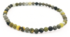 Natura Square Bracelet Facettes Jaspe Bumblebee