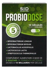 S.I.D Nutrition Probiodose 10 Gélules