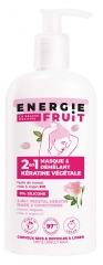 Owoce energetyczne 2in1 Detangling Mask Vegetable Keratin With Monoi, Rose and Argan Oil 300 ml