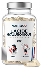 Nutri&amp;Co Hyaluronsäure Nachtkerze &amp; Borretsch 60 Kapseln