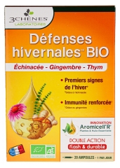 Les 3 Chênes Défenses Hivernales Bio 20 Ampoules