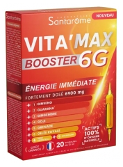 Vita'Max Booster 6G 20 Ampoules