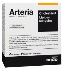 NHCO Arteria Cholestérol Lipides Sanguins 56 Gélules + 56 Capsules