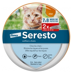 Seresto Pest Control Collars Cats 2 Collars