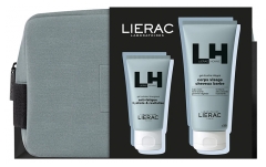 Lierac Homme Energizing Moisturizing Gel 50 ml + Integral Shower Gel 200 ml + Free Kit