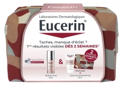 Eucerin Anti-Pigment Sérum Duo 30 ml + Soin de Jour SPF30 20 ml &amp; Trousse Offués