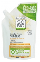 Léa Nature SO BIO étic Douche Crème Surgras Éco-Recharge Bio 650 ml