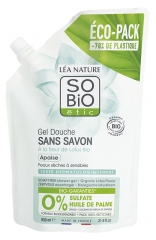 Léa Nature SO BIO étic Gel Douche Sans Savon Éco-Recharge Bio 650 ml