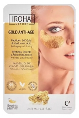 Iroha Nature Oro Anti-Età 2 Cerotti Occhi