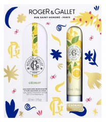 Roger & Gallet Citron Acqua Profumata Benefica Set Regalo 30 ml + Crema Mani in Omaggio 30 ml