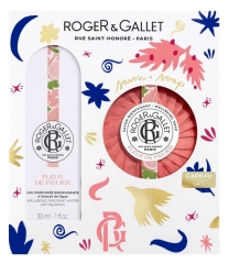 Roger & Gallet Fiore di Fico Acqua Profumata Benefica Set Regalo 30 ml + Sapone Benefico 100 gr Gratis