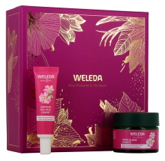 Weleda Crème de Jour Lissante à la Rose Musquée 40 ml + Contour des Yeux Lissant à la Rose Musquée 12 ml