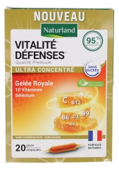 Naturland Vitalit&auml;t Abwehrkr&auml;fte 20 Ampullen