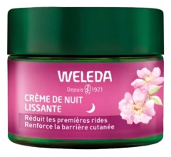 Weleda Gladilna nočna krema z divjo rožo in belim čajem 40 ml