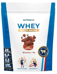 Nutri&amp;Co Whey Isolat Native 1 kg