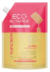 Topicrem Ultra-Hydratant Huile de Douche Éco-Recharge 1000 ml