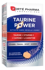 Forté Pharma Taurine Power 30 Comprimés Effervescents