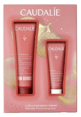 Caudalie VinoHydra Coffret Crème Hydratation Intense 60 ml + Masque-Crème Hydratant 15 ml Offert