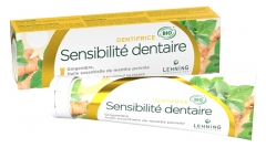 Laboratoires Lehning Dentifrice Sensibilité Dentaire Bio 80 g