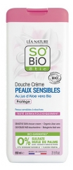 Léa Nature SO BIO étic Douche Crème Peaux Sensibles Aloe Vera Bio 650 ml