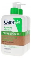 CeraVe Crema Lavaggio Idratante Set di 2 x 473 ml