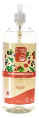 Simply Bio Champ&ocirc; e Gel de Banho Frutado Bio 1 L