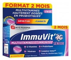 Forté Pharma ImmuVit' 4G Sénior 60 Comprimés