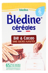 Blédina Blédine Blé &amp; Cacao dès 6 Mois 400 g